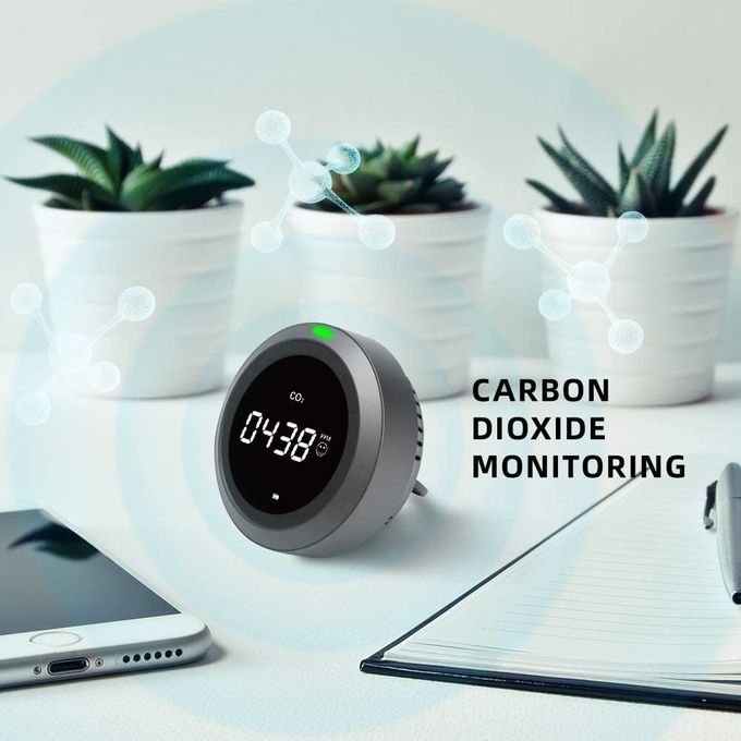 Moniteur de dioxyde de carbone, moniteur d'intérieur de CO2 avec la charge 0 d'USB