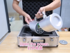 Biological Air Sampler High Pressure Tabletop 100L/Min Flow Rate