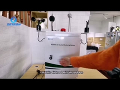 Calibrage de l'ozone de système de contrôle de qualité de l'air de MS800A