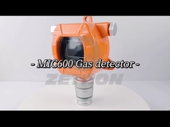 Détecteur de gaz fixe en coque en aluminium pour les normes de détection des gaz argon