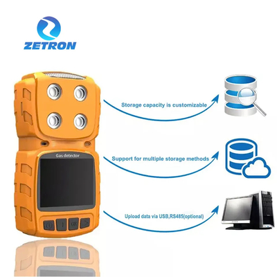 Phosphine Ph3 Portable Gas Leak Detector Audible Visual Vibrating And Man Down Alarms