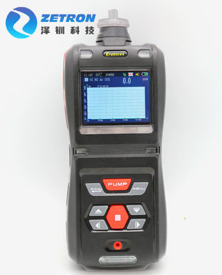 Portable Ammonia Gas Detector NO2 HCN CLO2 O3 Audible Visual Vibrating Alarms