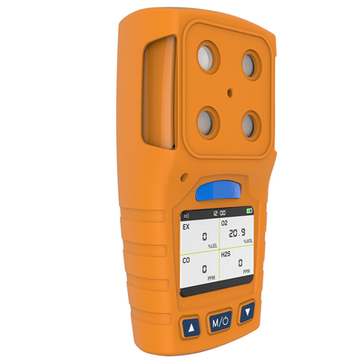Industrial Area Lcd Screen Portable Multi Gas Detector In Toxic And Flammable Personal Gas
