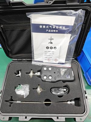 Multi Alarm Safety Portable Multi Gas Detector With 2.4 Inch LCD Screen And Plug Play Digital Sensors